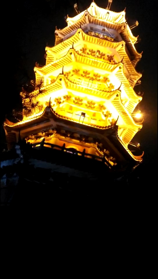 全州雷公塔夜景