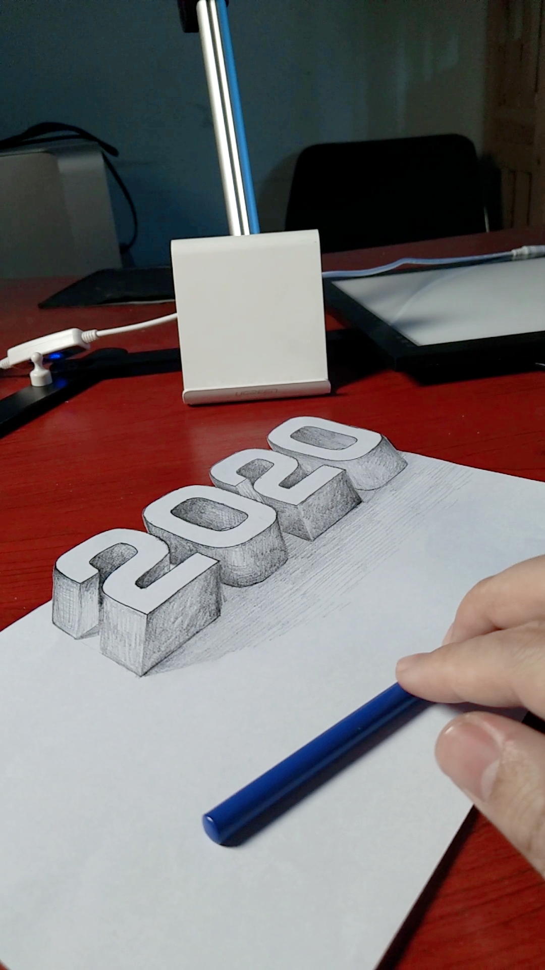 3D立体字怎么写图片
