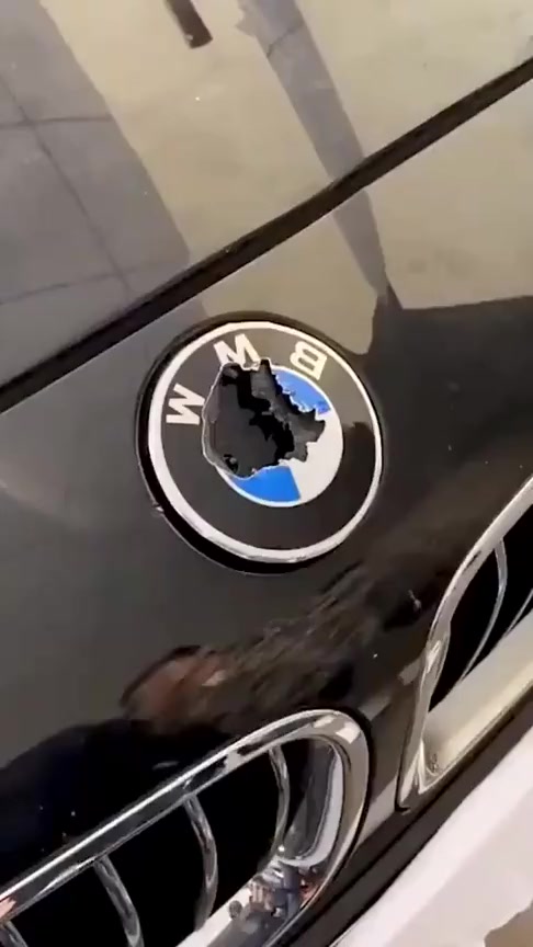 搞笑段子#宝马都买了,会差那点换个标的钱吗?你这也太小题大做了吧