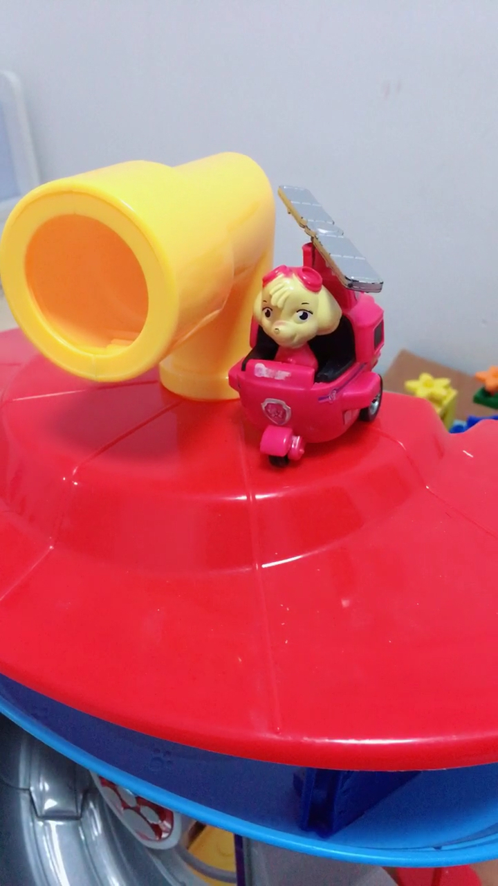 天天来塔台上面了,现在汪汪队集合了