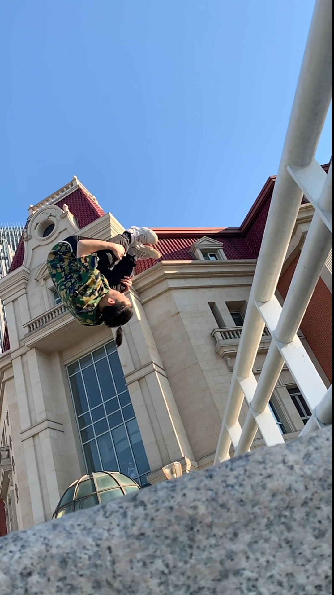 跑酷#帅气不帅气,这一套动作你喜欢么?