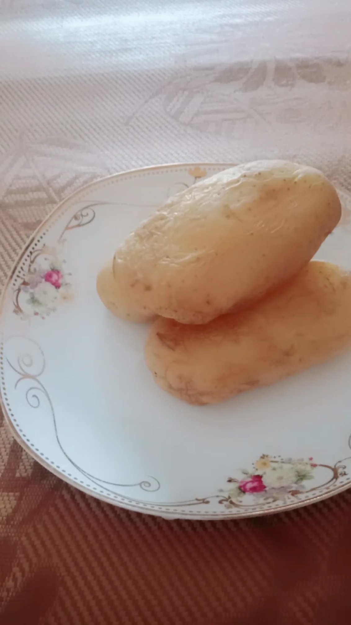 我要上热门#微波炉蒸马铃薯