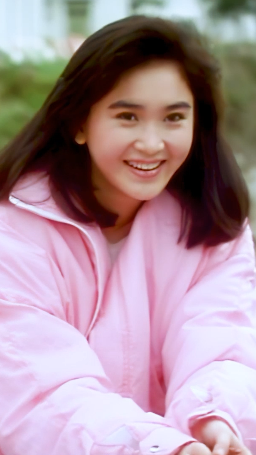 温碧霞#原来早年温碧霞"是走玉女路线的呀,不错,你成功的甜到了我