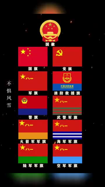 最美旗帜,身为中国人,一定要认识的旗帜