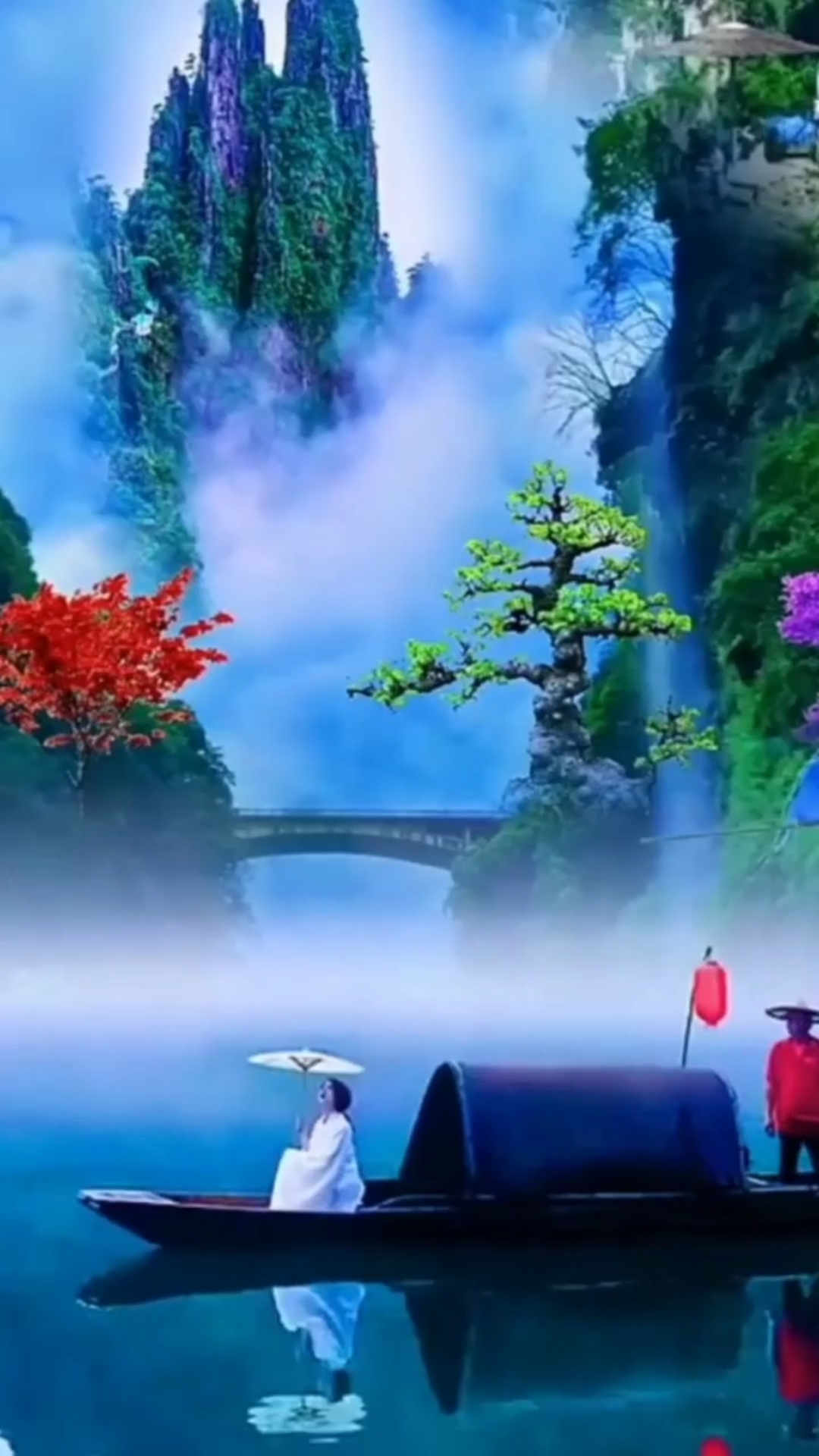 自然风景美不胜收#云雾缭绕人间仙境