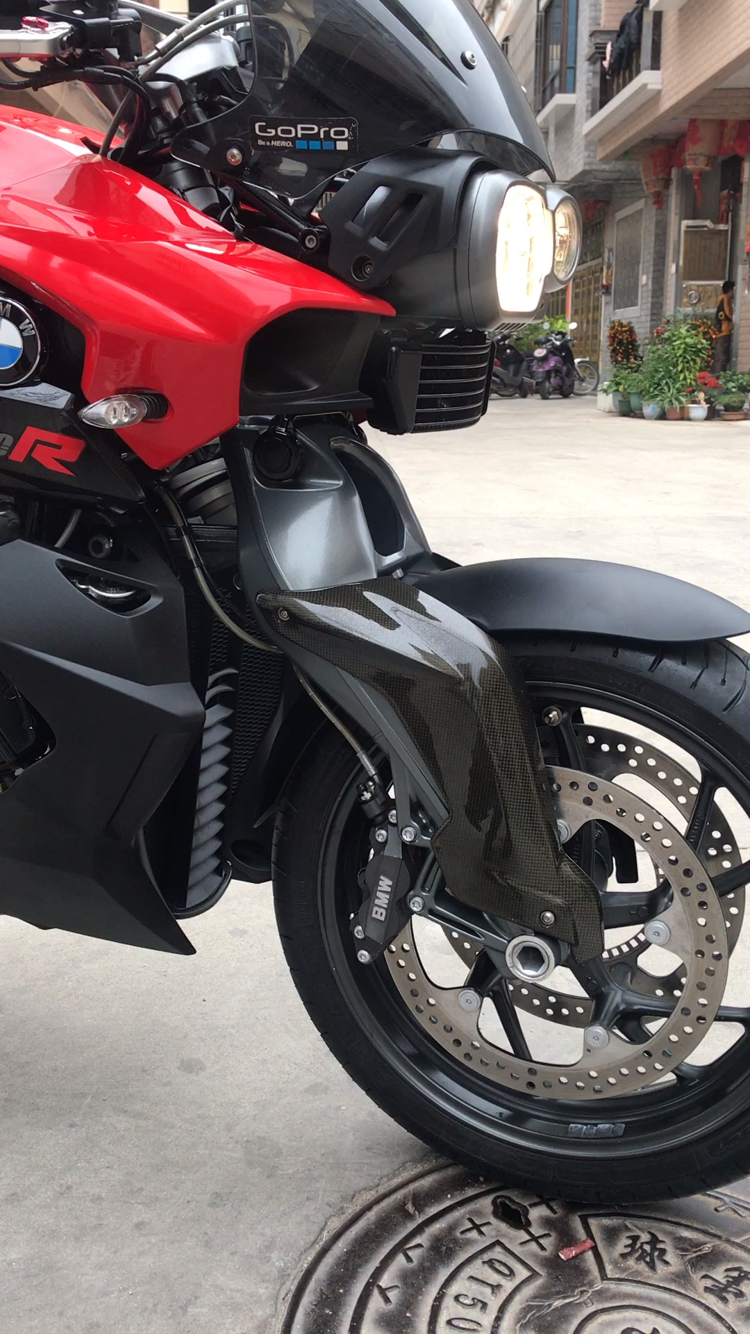 晒晒我家的春天#宝马k1300r