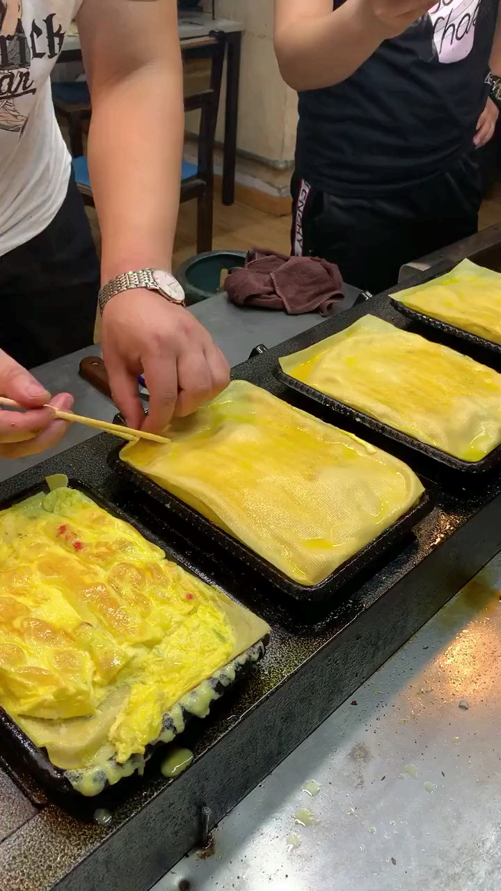 秀出你的拿手菜#铁板煎蛋真不错