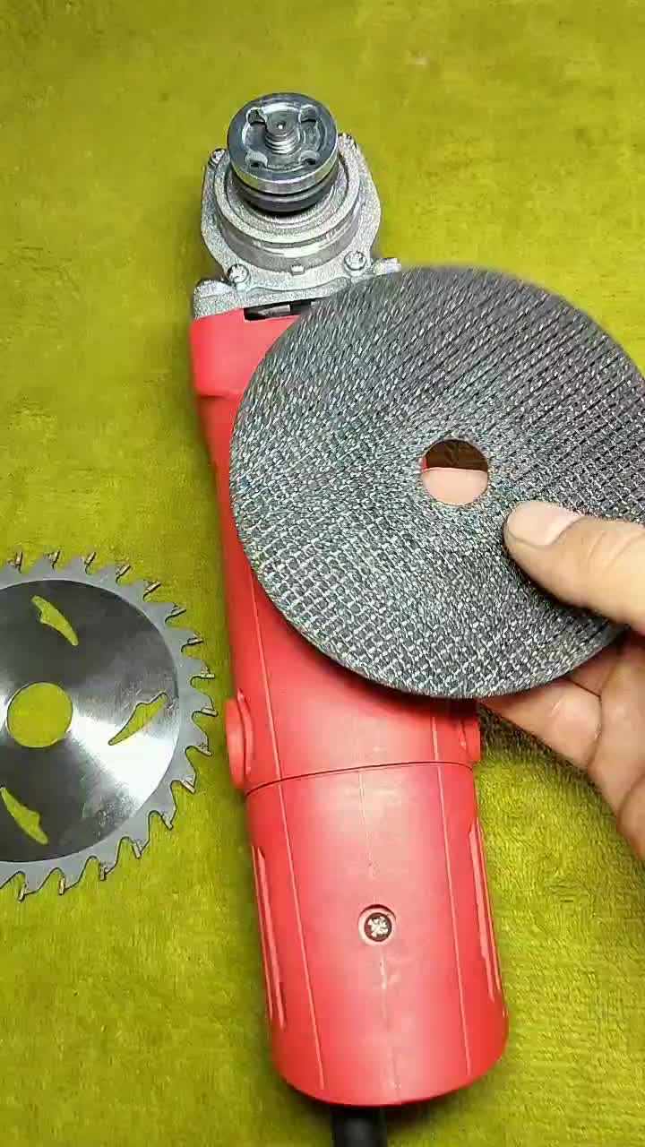 角磨机砂轮片的正确安装方法-度小视