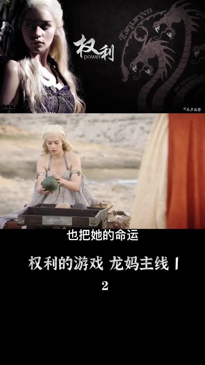 权利的游戏龙妈主线(未删减)完整版解说第一季