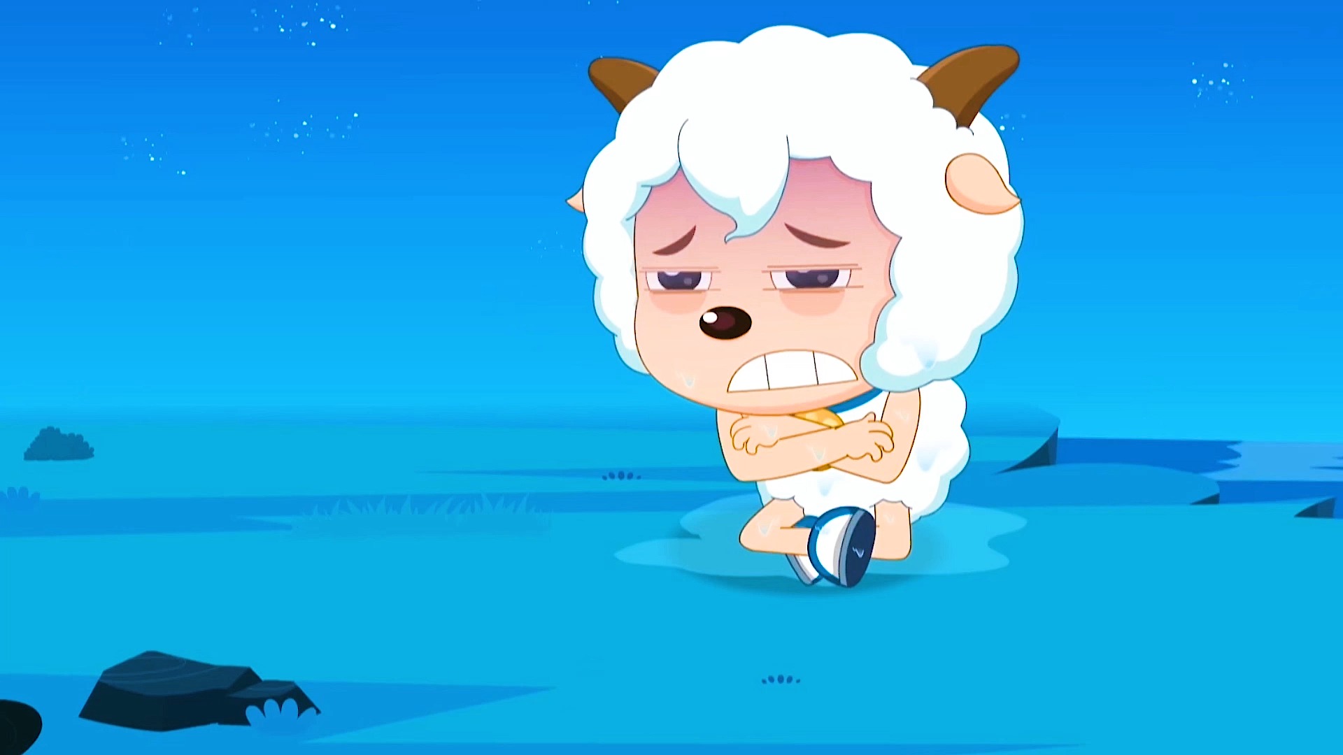 喜羊羊与灰太狼一部虐一次喜羊羊究竟被冰虐了多少次