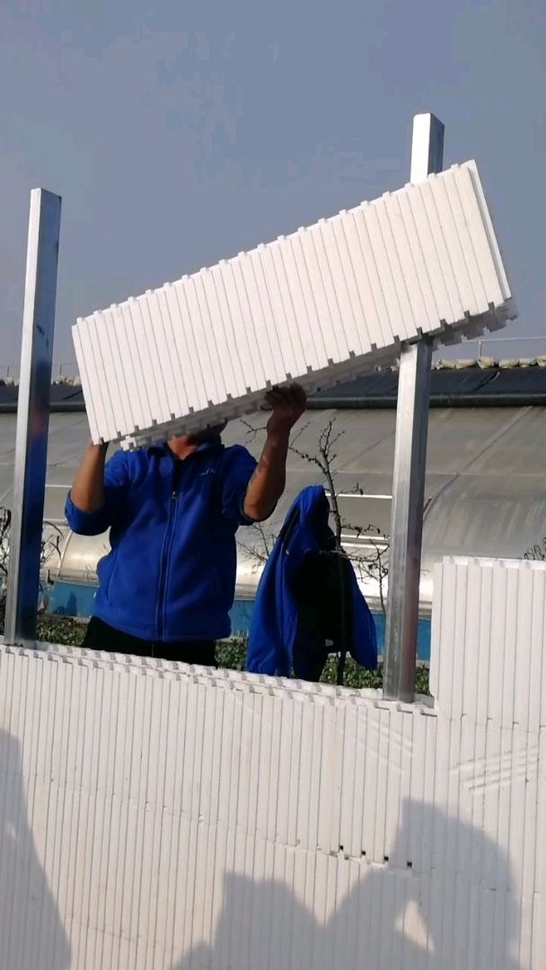 万圣来袭#轻钢泡沫高温蔬菜大棚