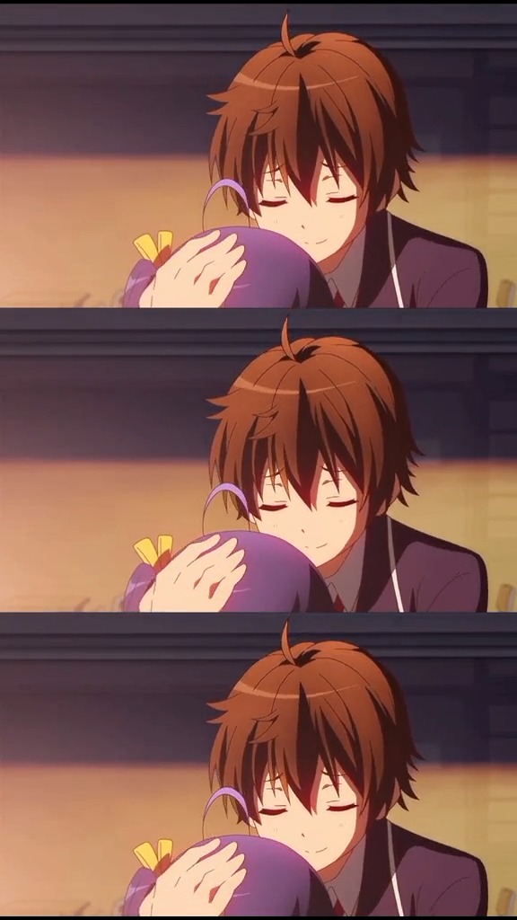 动漫#中二病谈恋爱也超甜呀,你喜欢中二少年吗?