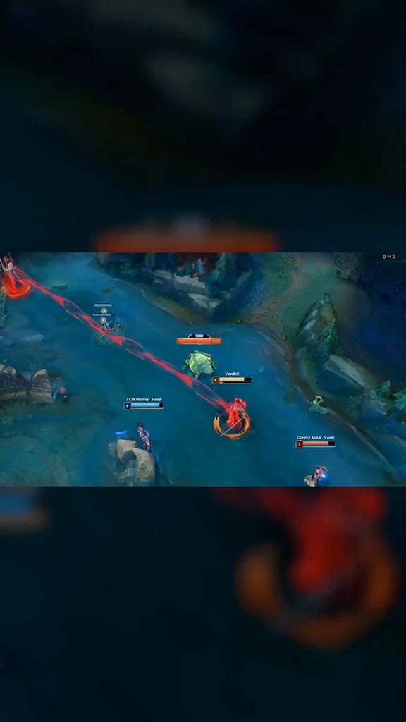 英雄联盟#永恩难逃小鱼人大招