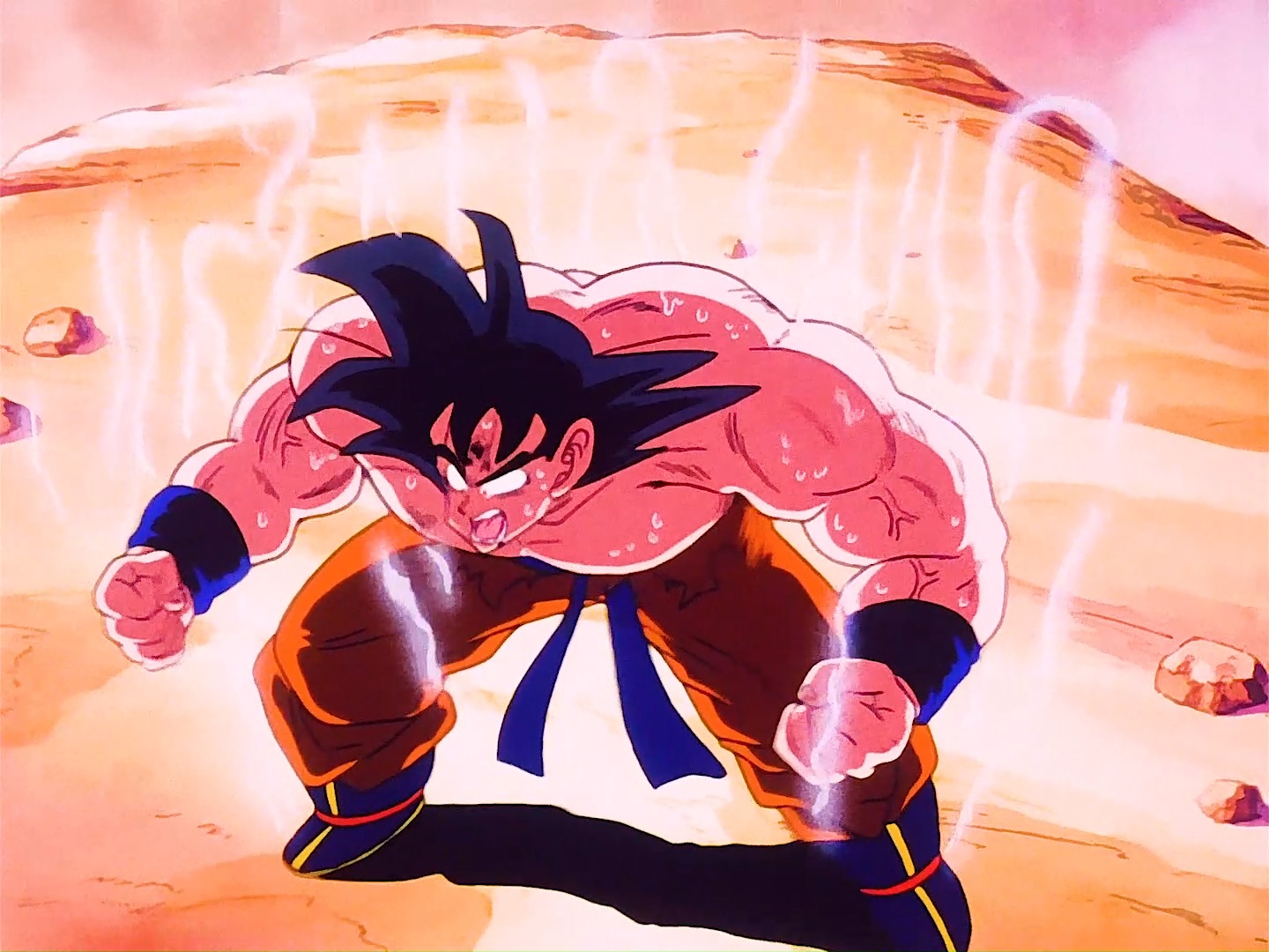 动漫#悟空的界王拳是真的吊