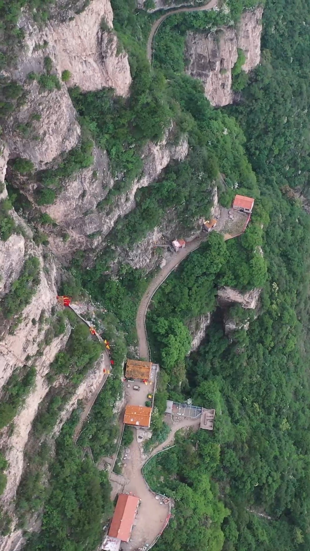 旅行#平顺小西天,可俯瞰太行山-度小视