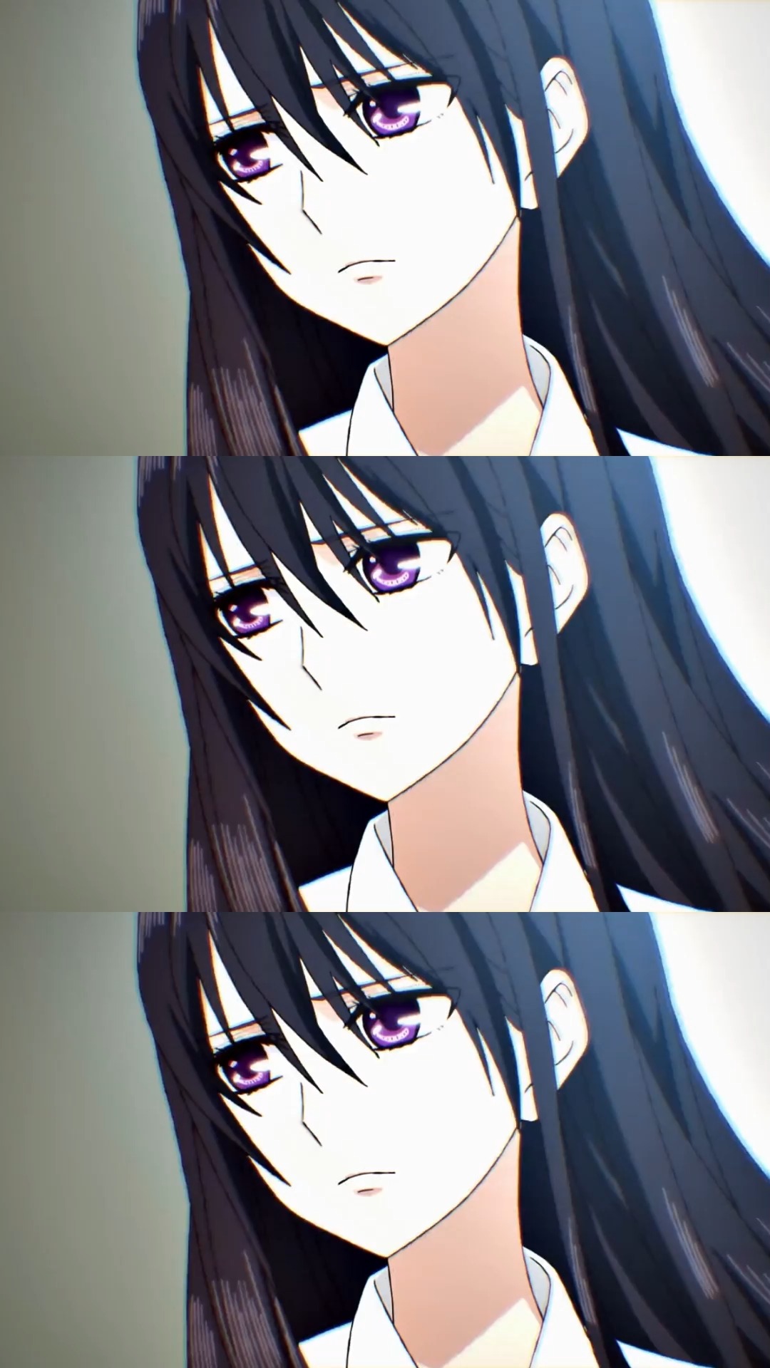 黑发紫瞳我真的会爱