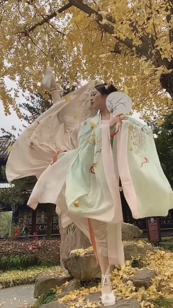 你们都要会!一字马.汉服