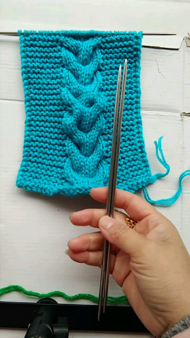 今天给大家分享一款蟠桃花的织法