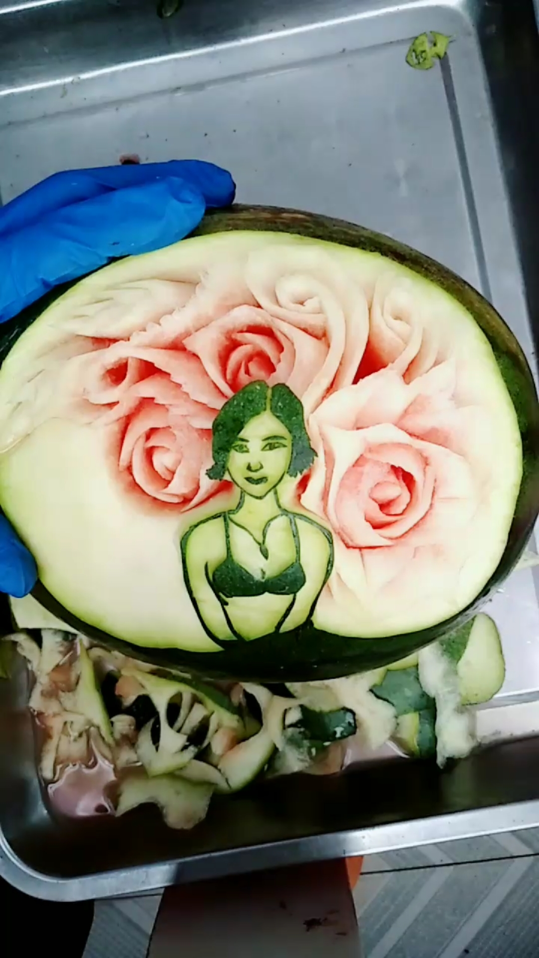 我要上热门#切,西瓜造型