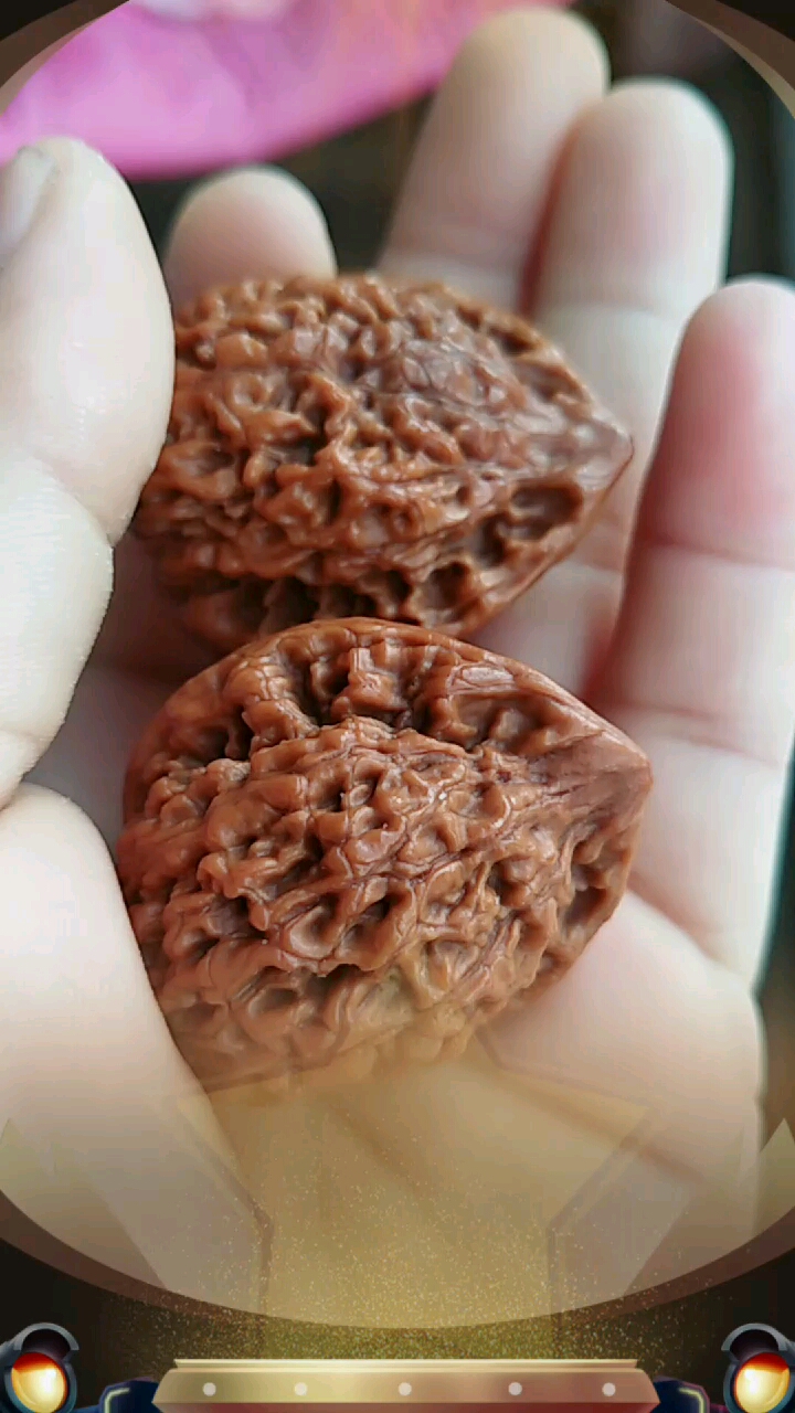 文玩核桃#稍微有点发黑
