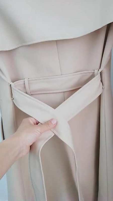 每日穿搭我的生活日记蝴蝶结打法慢动作超简单