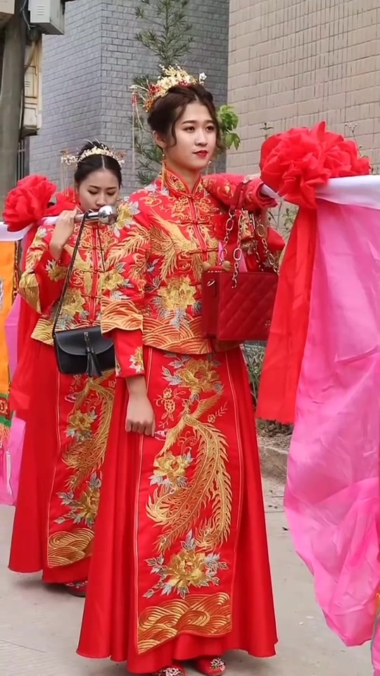 新娘子上花轿,婚俗
