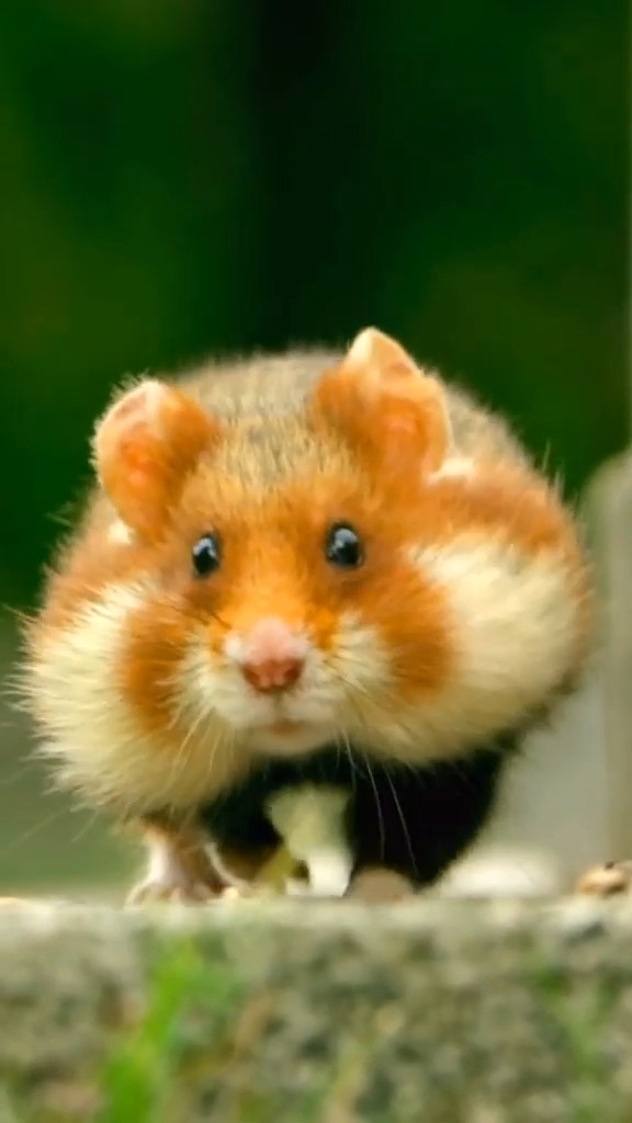 嘴巴塞满食物的仓鼠,真怕它一打喷嚏,然后各种"食物"暗器飞出来