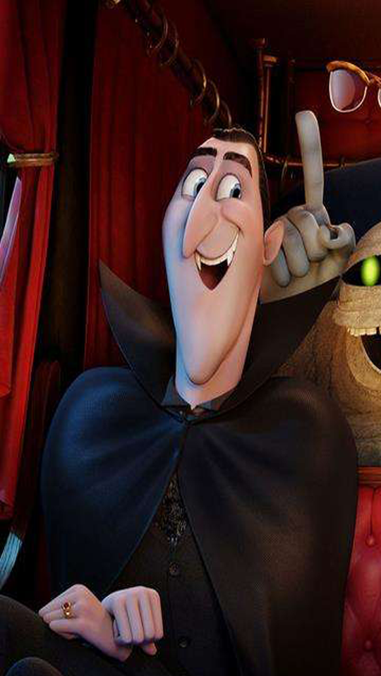 精灵旅社#德古拉吸血鬼也是一个宠女狂魔