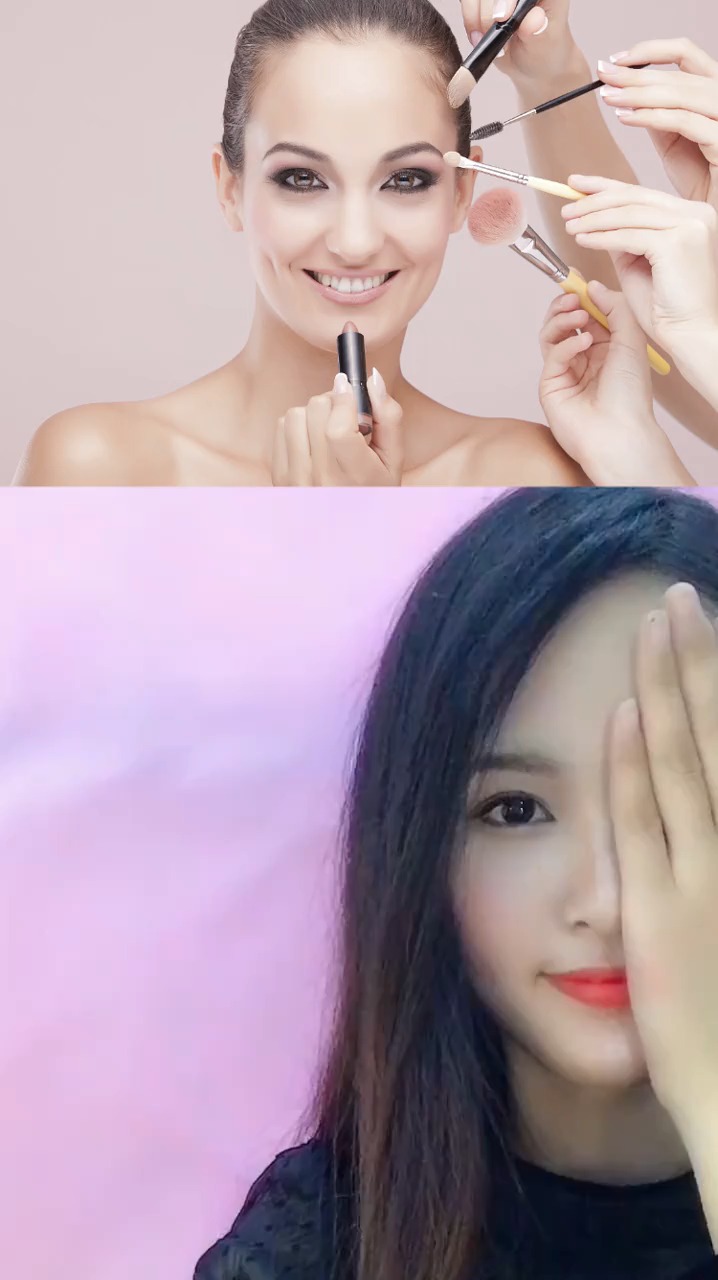 美女仿妆唐嫣,当手拿下的那一刻我愣了,这难道不是本尊吗?