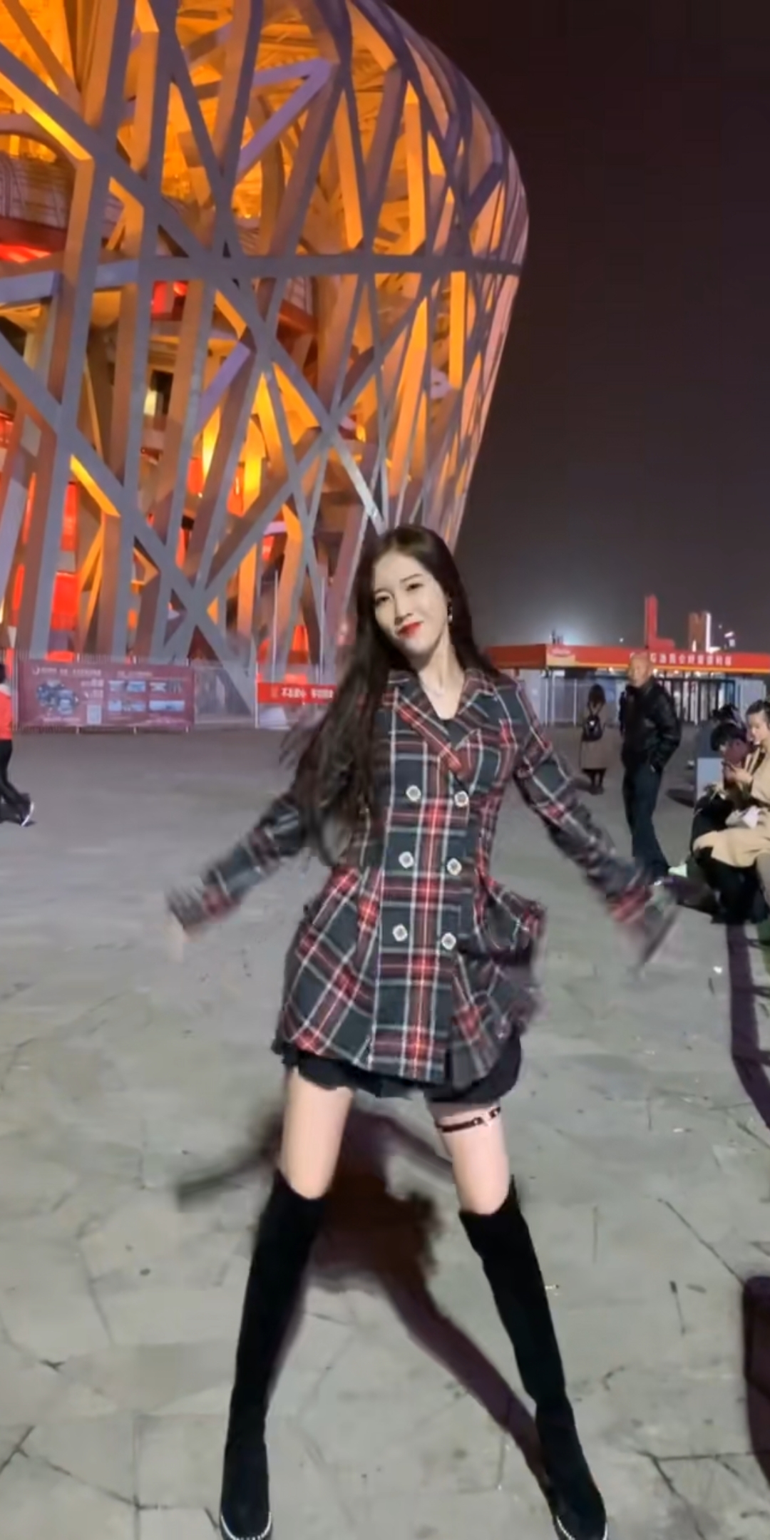 樱桃小姐姐倾城容颜,迷人的舞蹈