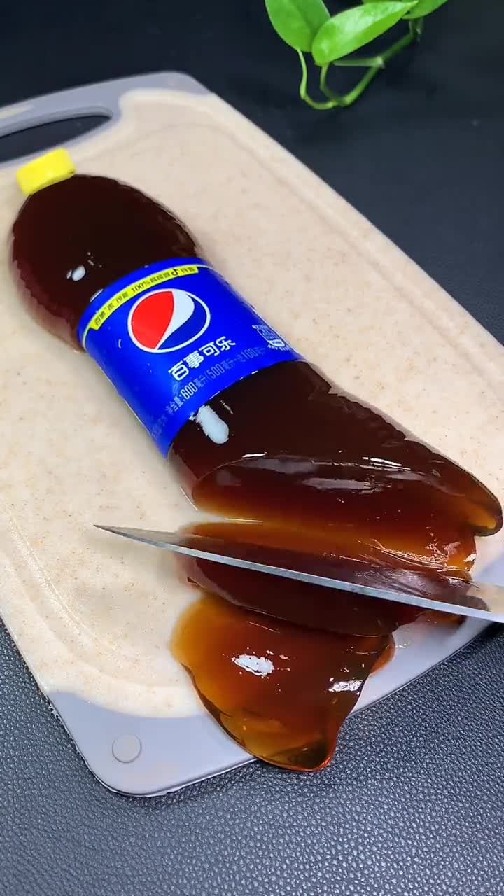 可乐q弹果冻美食教程来了-度小视