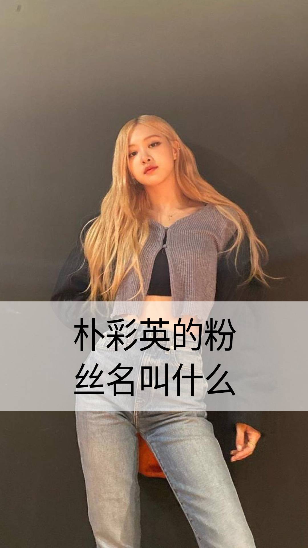 朴彩英的粉丝名叫什么