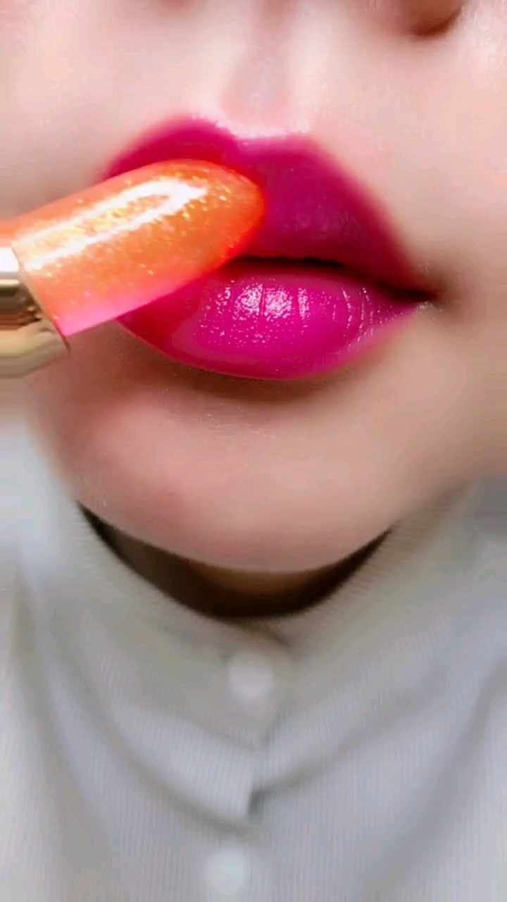 糖果色口红太好看了