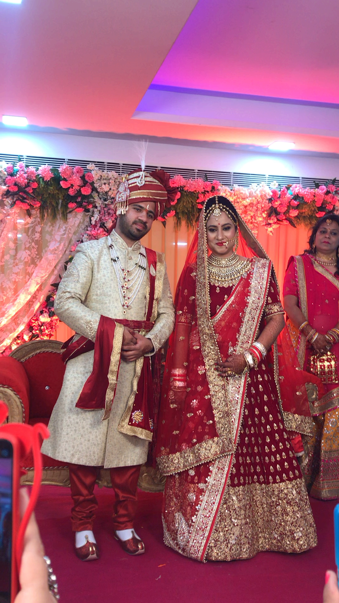 印度新娘结婚好开心