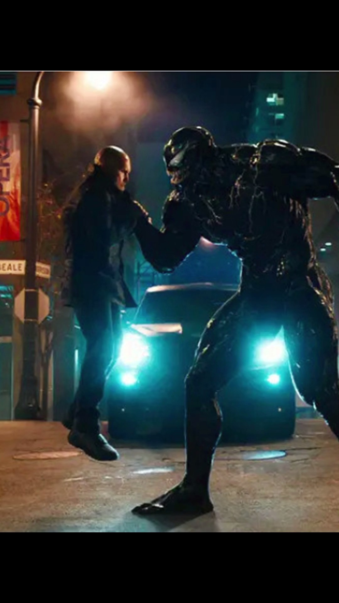 科幻大片#毒液附身男子开启狂暴模式