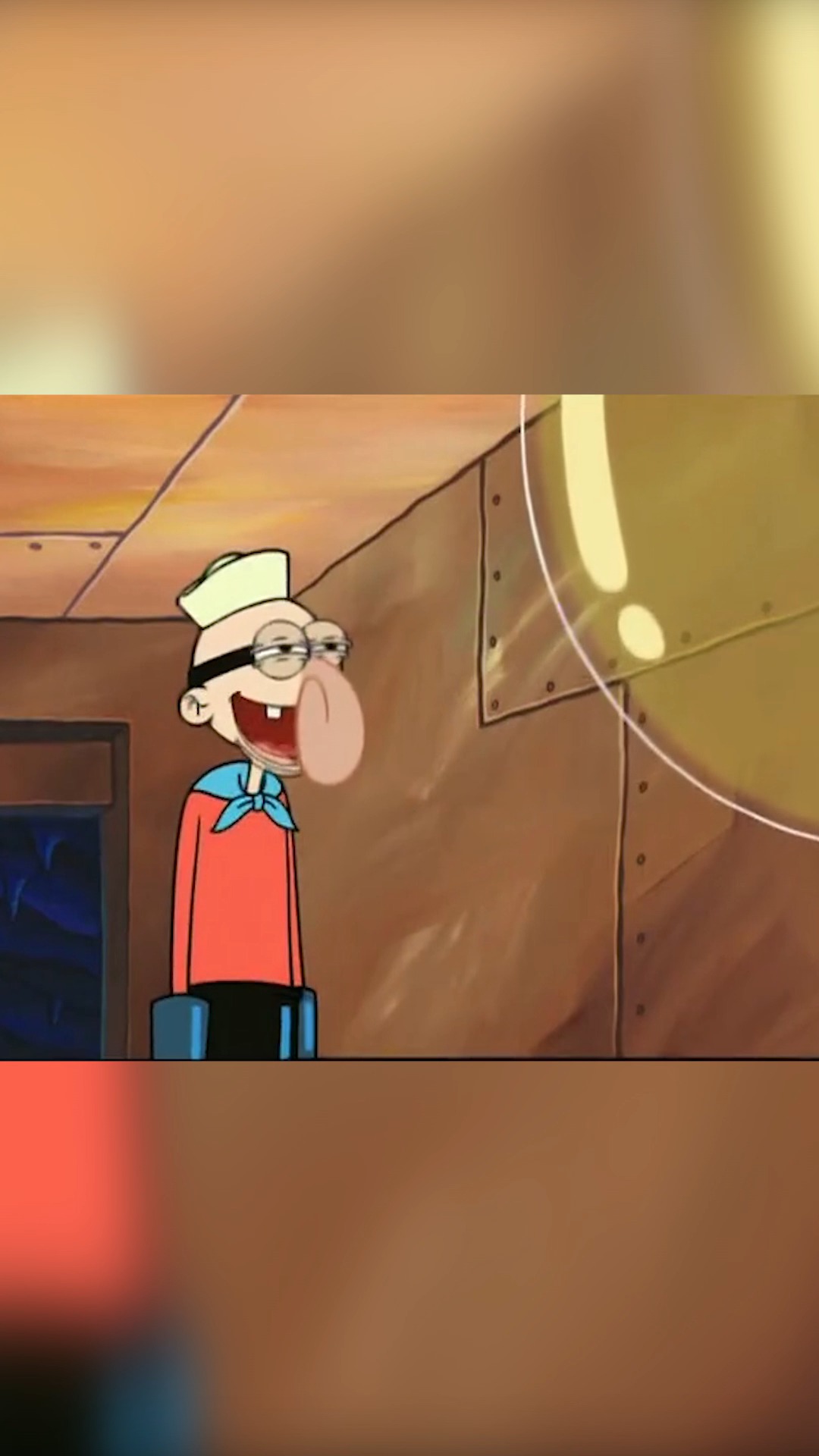 大洋游侠吹气球吓到了海绵宝宝和派大星