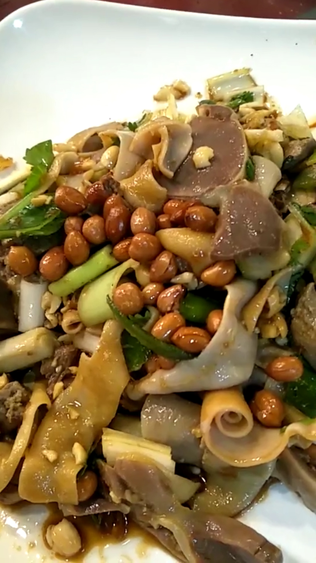 深夜食堂#非常好吃的鹅杂,脆脆的鹅肠