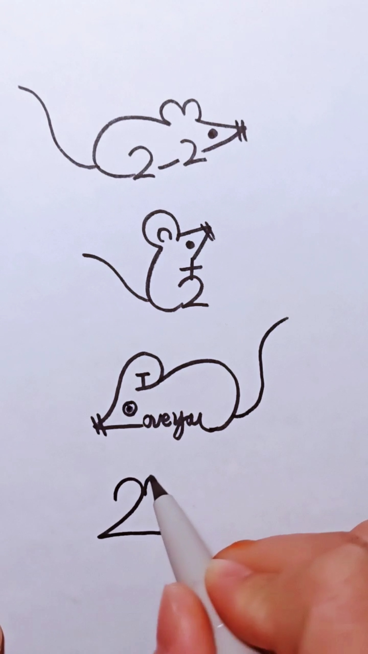 创意画#老鼠开会