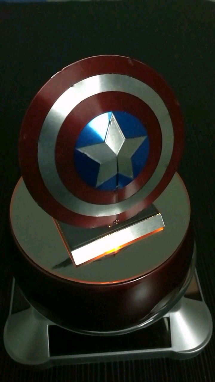 《鑫手工》复联美国队长盾牌展示.金属拼装,拼酷,爱拼,3d立体拼图,diy