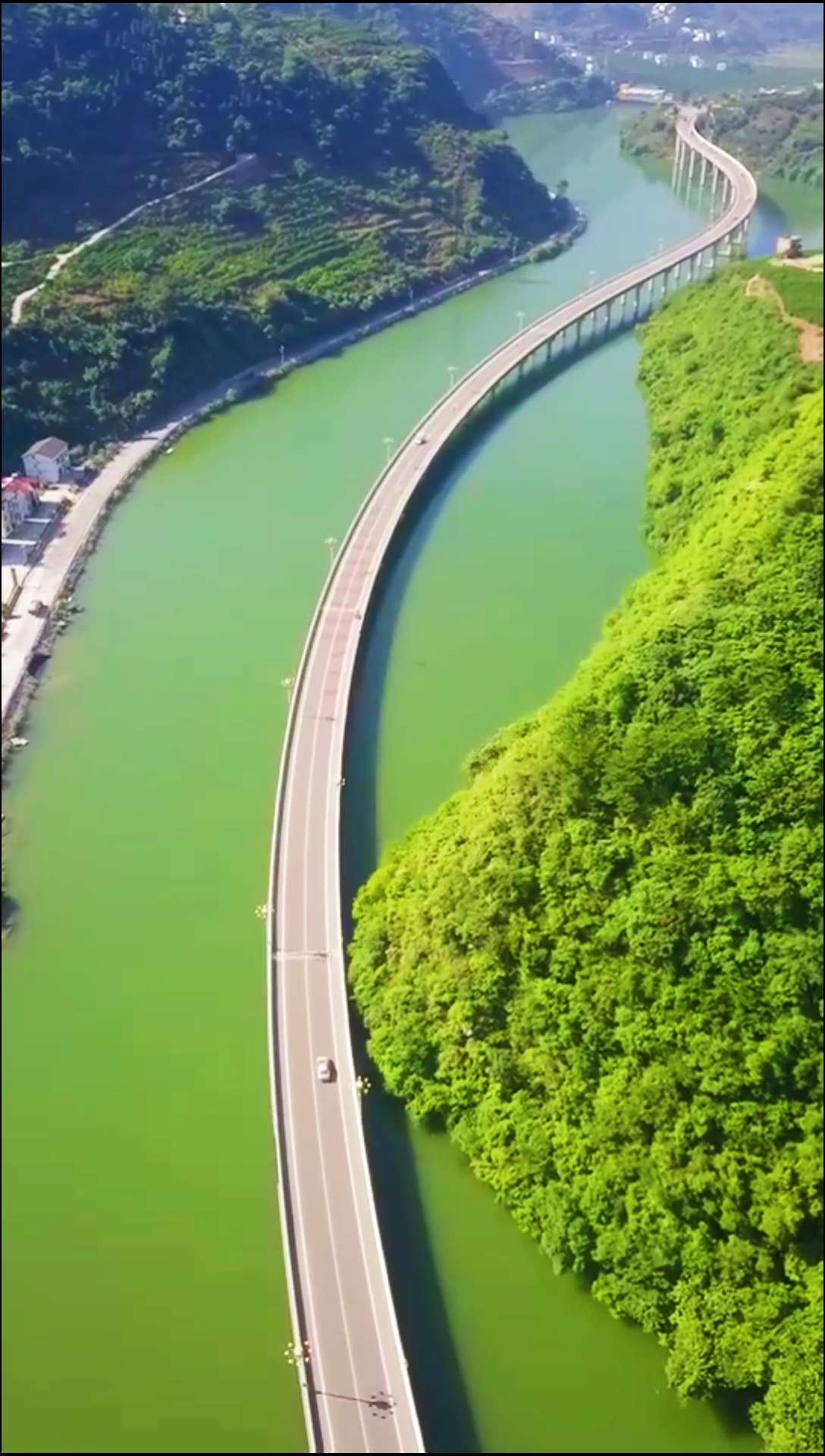 昆明最美環湖水上公路,真的是青山綠水!