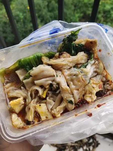 给老公买个早餐打包老板这是啥玩意