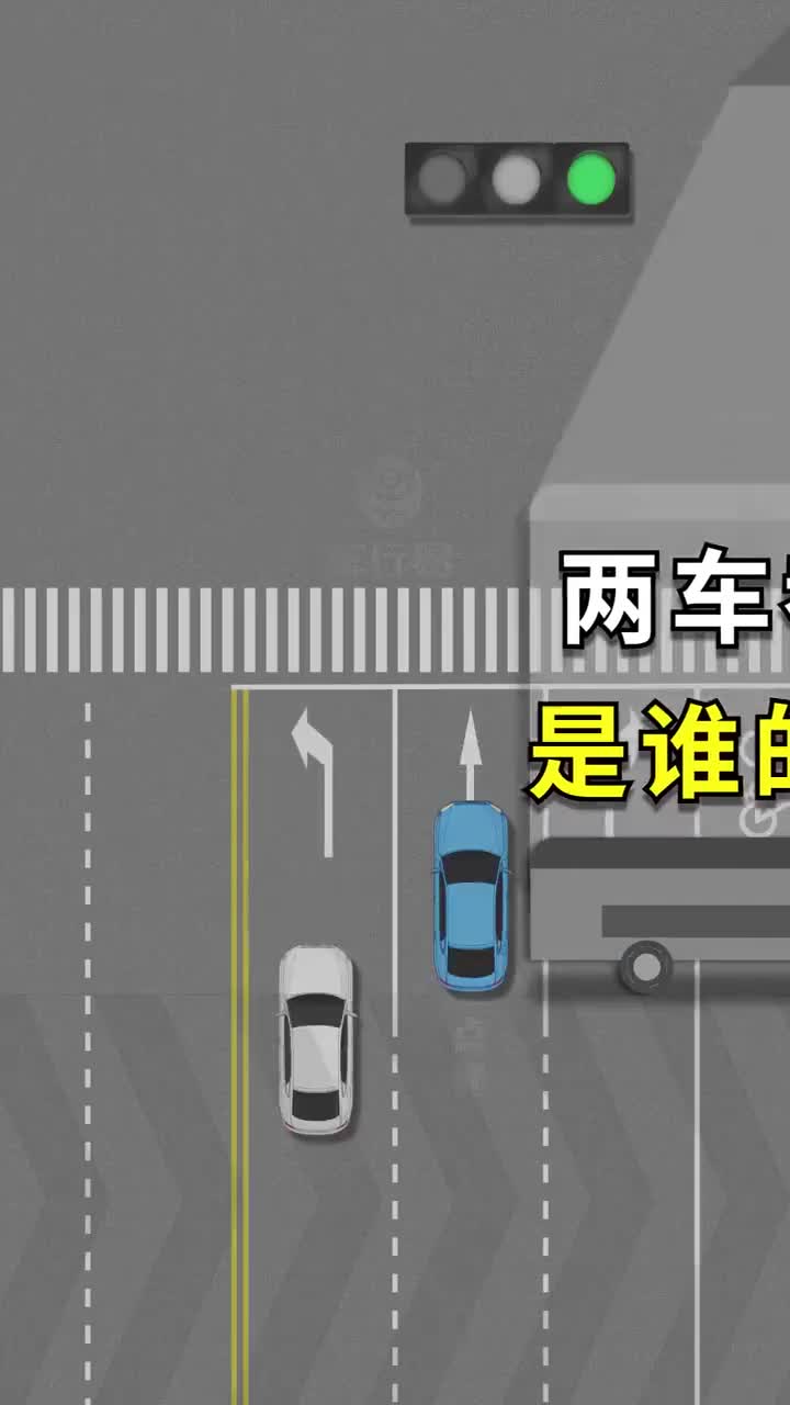 我要上热门左转道直行直行道左转你觉得是谁的责任