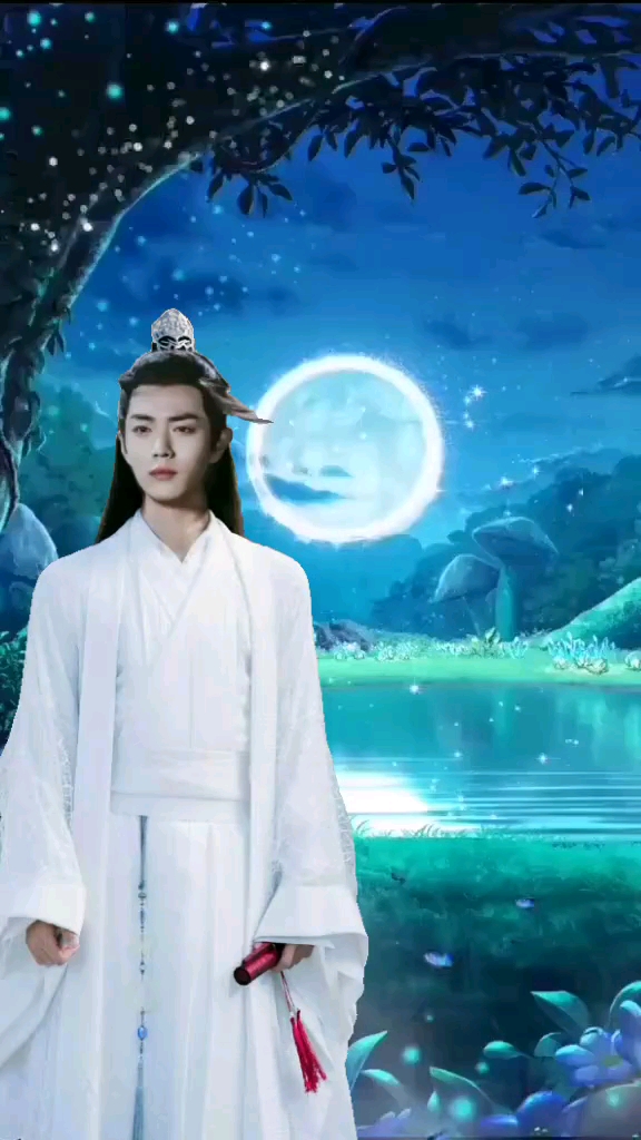 古风美男子#肖战就是画中走出来的美男子