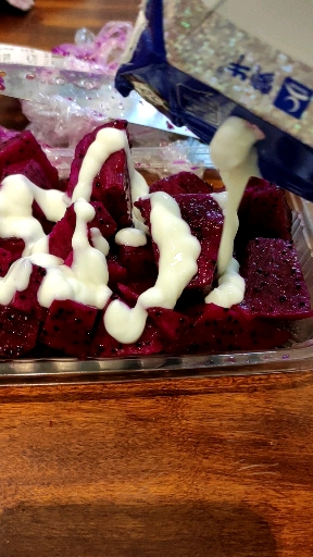 音为有你#火龙果水果捞做起来