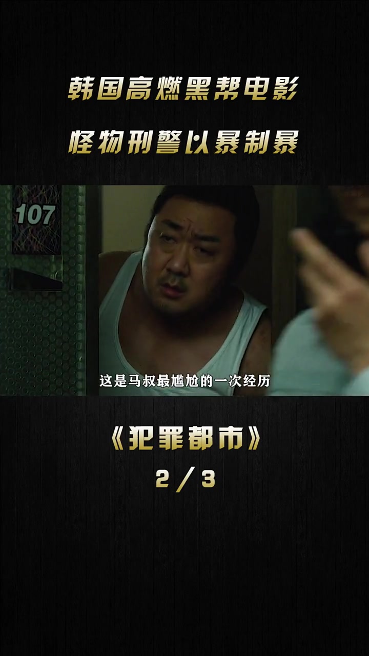 韩国高分犯罪电影,马东锡化身怪物刑警以暴制暴 (2)
