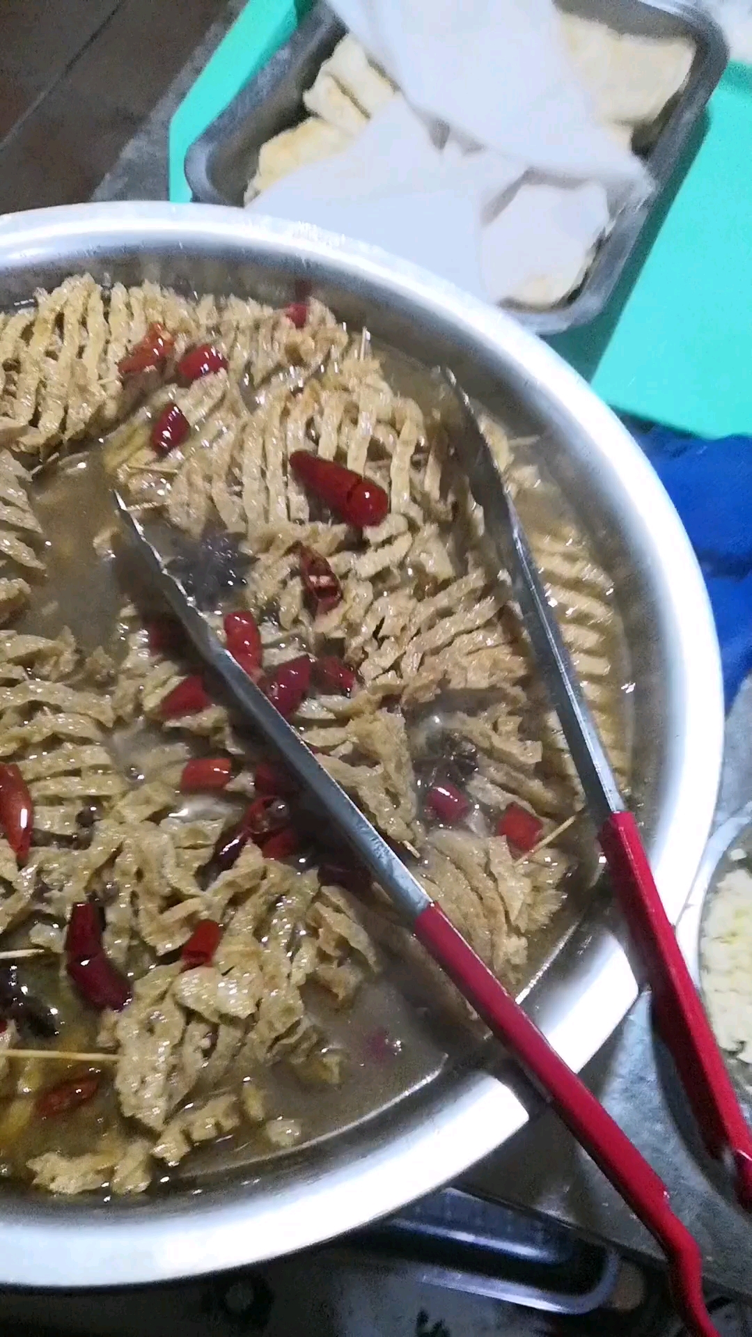 刚做好的豆腐串,有喜欢吃的吗?下次发制作流程