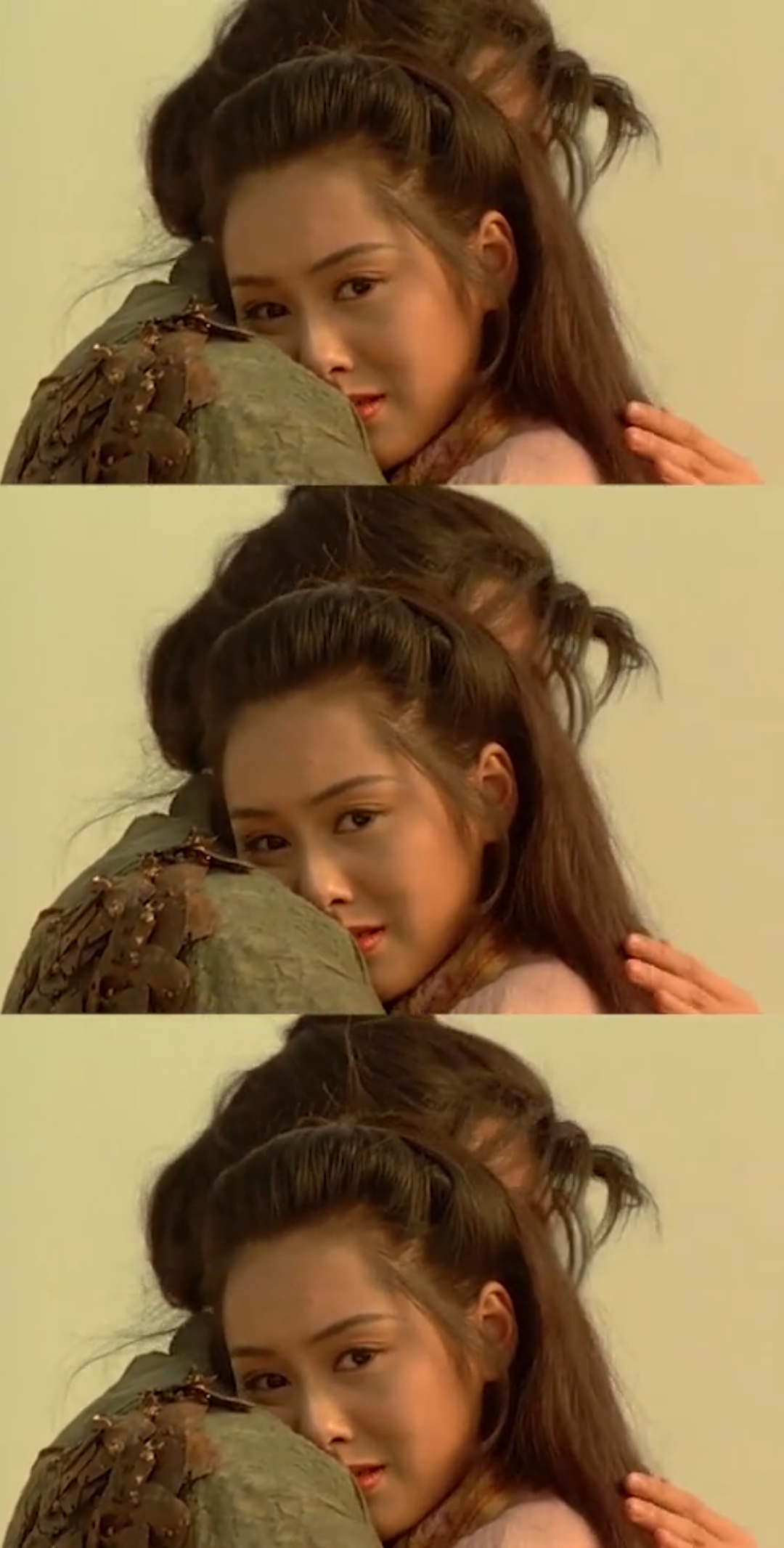 感恩有你#紫霞对至尊宝的这一眨眼,仿佛成永恒