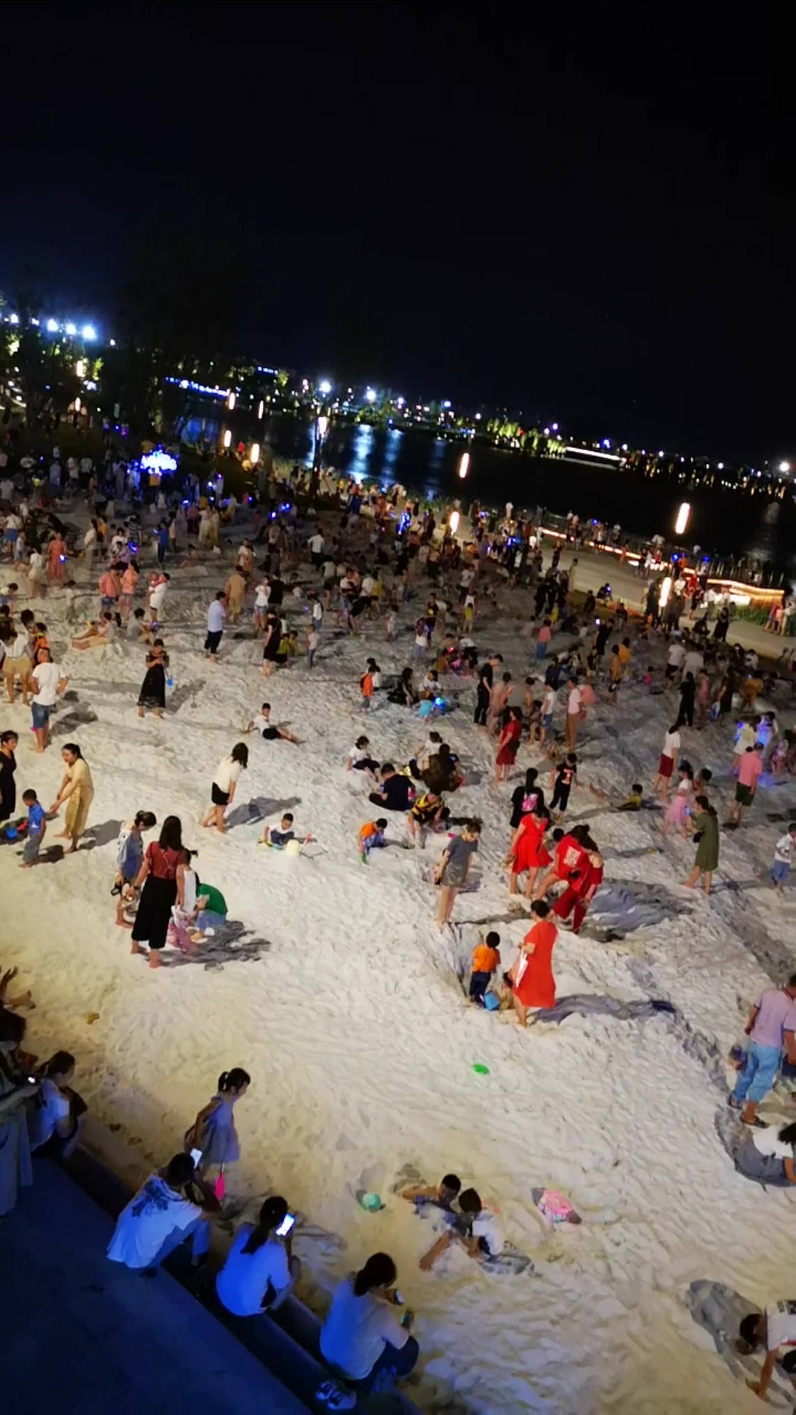 南通的网红白沙滩赞的关键还免费玩