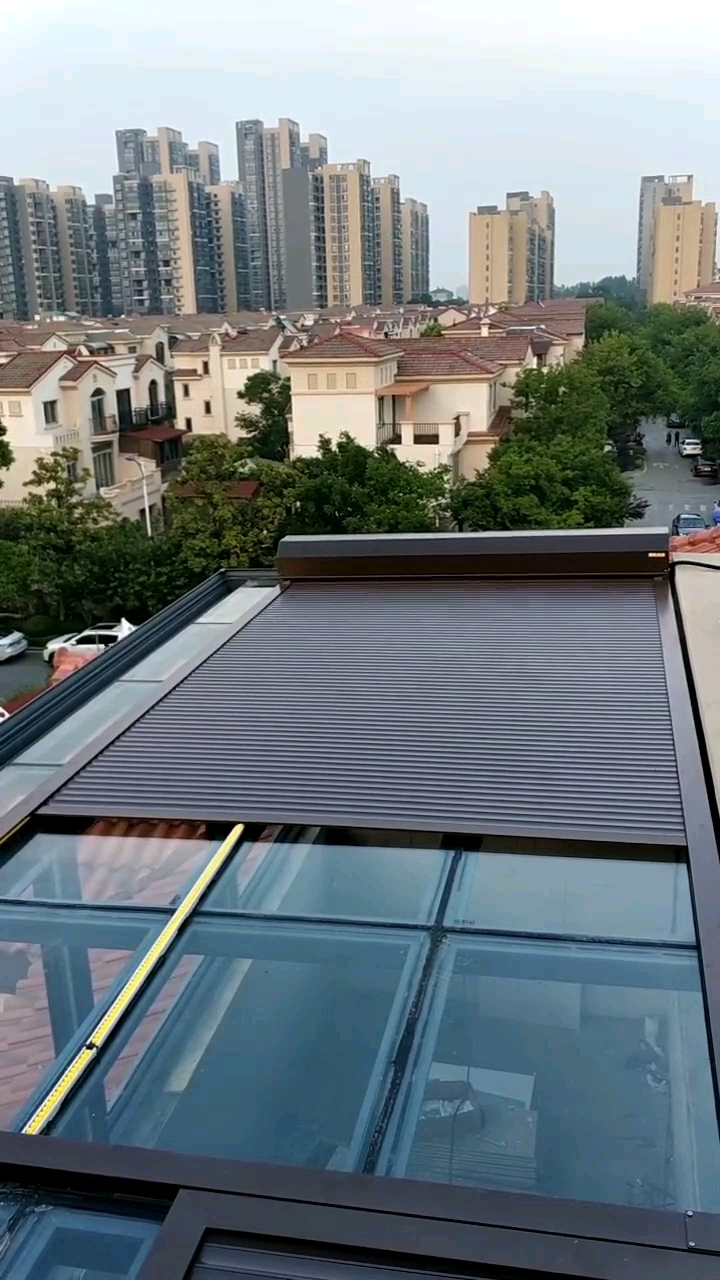 阳光房天幕帘遮阳系统,夏季防晒,隔热,保温效果明显,好产品就要分享
