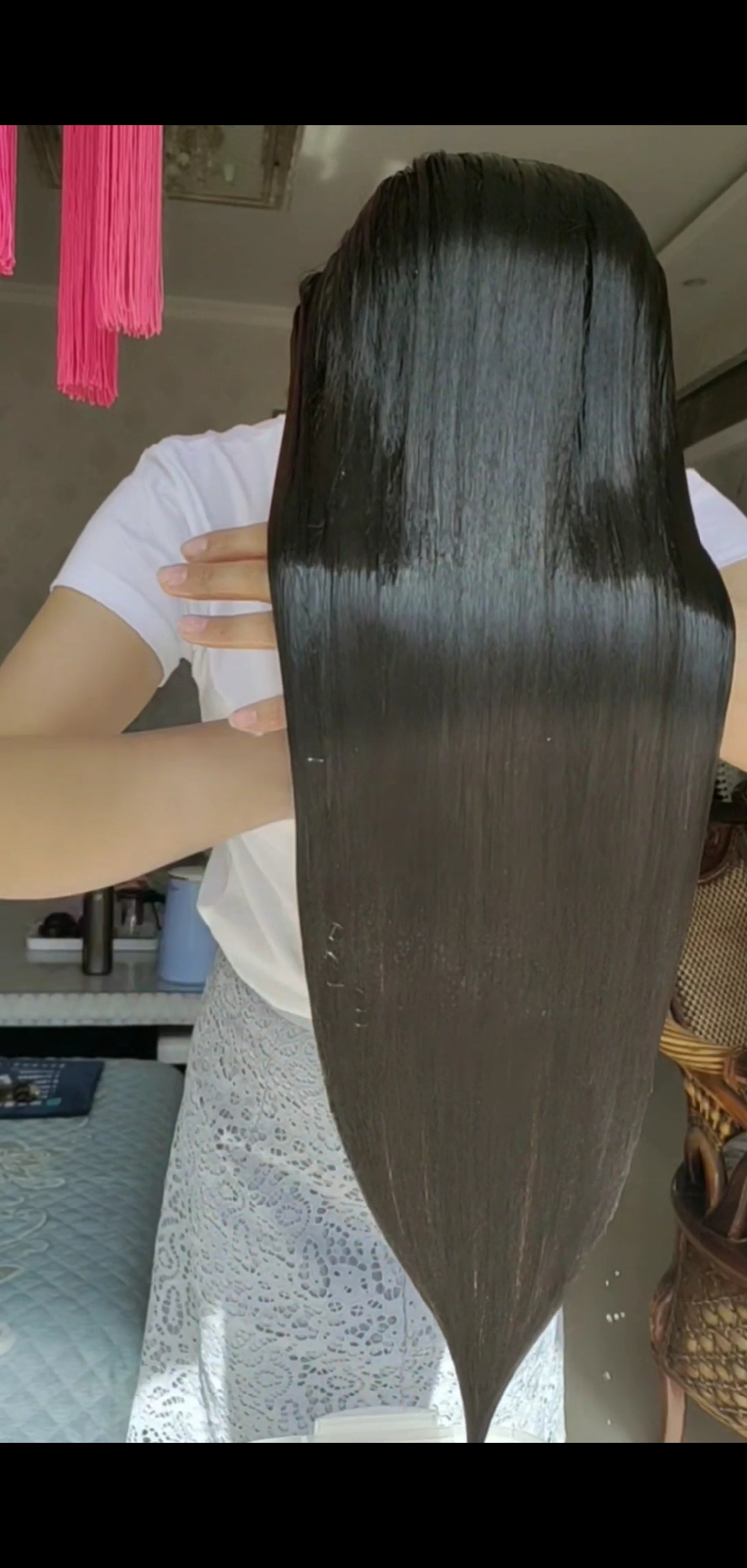 一个月头发长了10公分